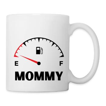Mommy daddy baby match t shirt - Mug blanc - blanc - Droite