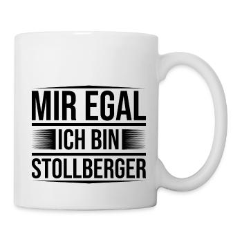 Stollberg mir egal - Tasse - Weiß - Rechts
