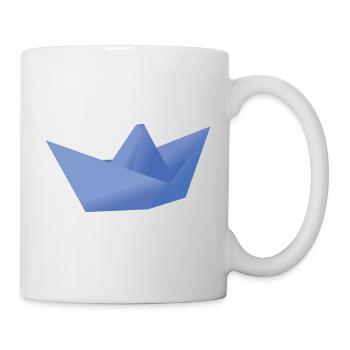 Origami Ship - Tasse - Weiß - Rechts