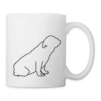 French Bulldog Lineart 1 - Mug - white - Right