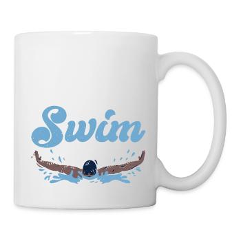 I Don't Swim I Fly 3 - Tasse - Weiß - Rechts