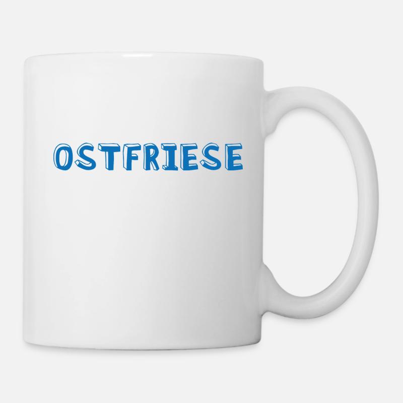 Ostfriese - Tasse - Weiß