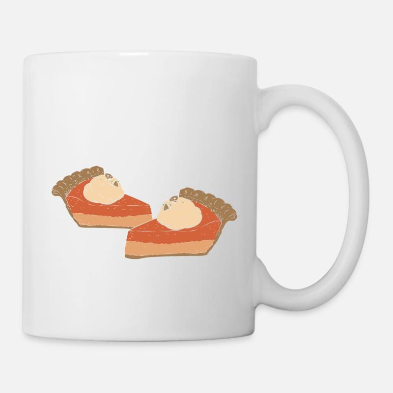 Was ist besser als eine Torte? Zwei Torten Lieblib - Tasse - Weiß