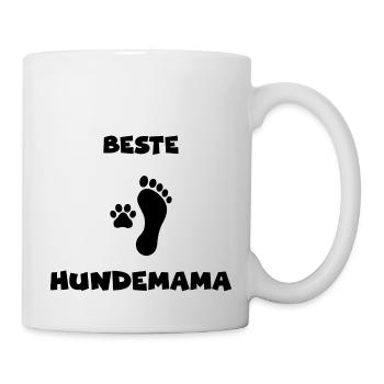Lustiges Hunde Bild Hundeliebhaber Haustier - Tasse - Weiß - Rechts