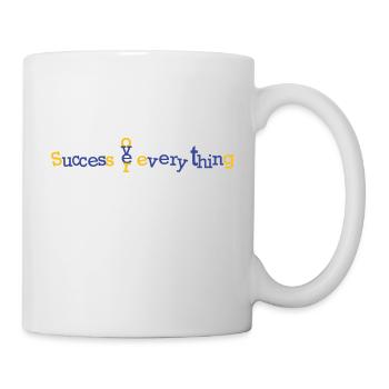 Success over Everything - Tasse - Weiß - Rechts
