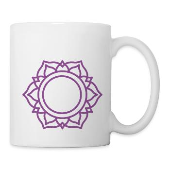 PEACE-HARMONY | 7th Sahasrara Chakra or Crown - Mug - white - Right