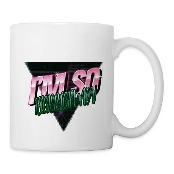 mental health gift barber hair patriarchy birthday - Tasse - Weiß - Rechts