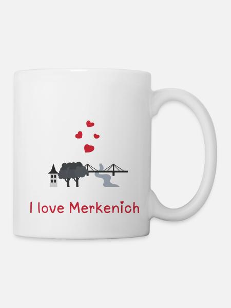 i love merkenich - Tasse - Weiß
