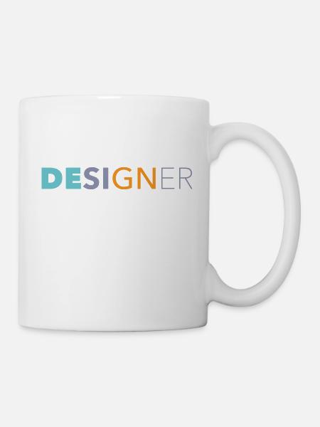Concepteur - Mug blanc - blanc