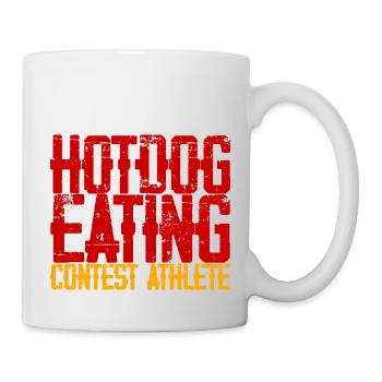 Hotdog Eating Contest Athlete 3 - Mug - white - Right