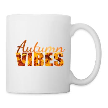 Autumn Vibes - Herbstgefühle - Tasse - Weiß - Rechts