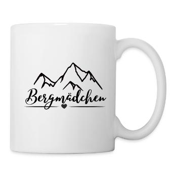 Bergmädchen - Tasse - Weiß - Rechts