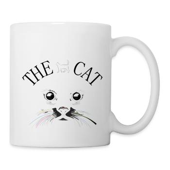 The Cat - Die Katze - Tasse - Weiß - Rechts