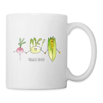 Veggie Lover 2 - Tasse - Weiß - Rechts