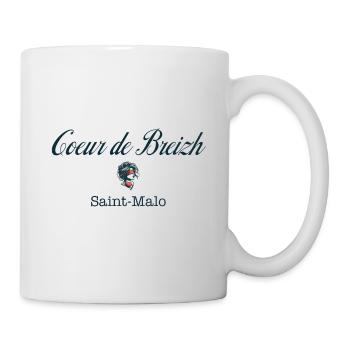 Heart of Breizh Saint Malo Blue Corsair - Mug - white - Right