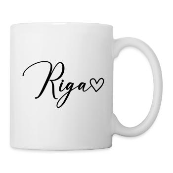 Riga Font - Mug - white - Right