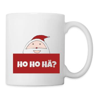weihnachtsmann hohohä - Tasse - Weiß - Rechts