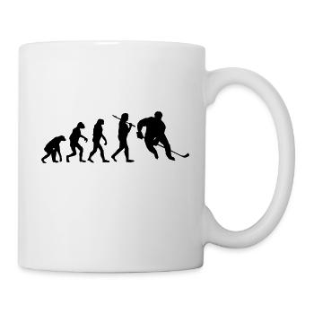 Hockey - Tasse - Weiß - Rechts