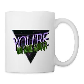 computer funny quote funny gym bodybuilding humor - Tasse - Weiß - Rechts