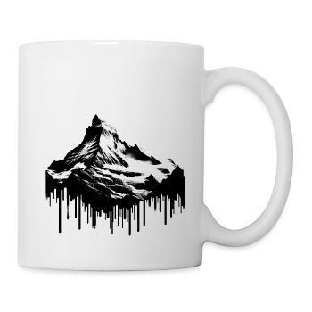 Zugspitze Bavière | Le plus haut sommet d’Allemagne - Mug blanc - blanc - Droite