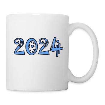 HAPPY NEW YEAR. NEW YEAR'S EVE. NEW YEAR. - Mug - white - Right