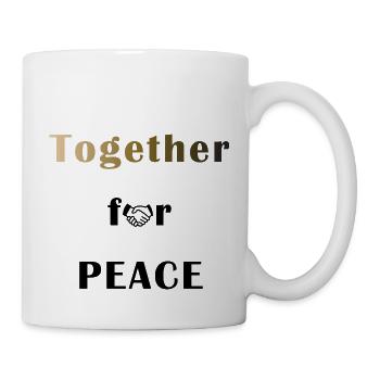 Together for PEACE - Mug - white - Right