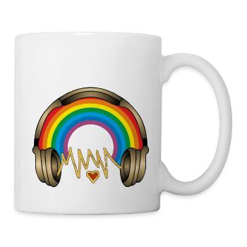 Earphone - Mug - white - Right
