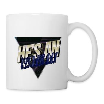 beard gang dinosaurs sayings awkward funny gym - Tasse - Weiß - Rechts