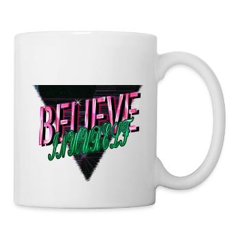 Awesome Funny Quote Animal Bday Dino Dinosaur Moon - Mug - white - Right