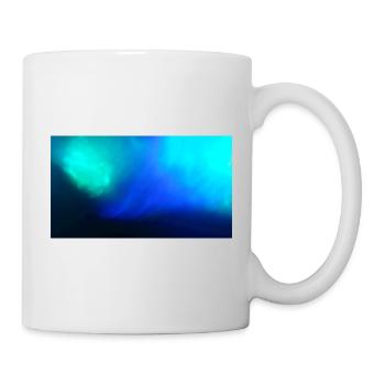 Bleu fluo 43 - Mug blanc - blanc - Droite