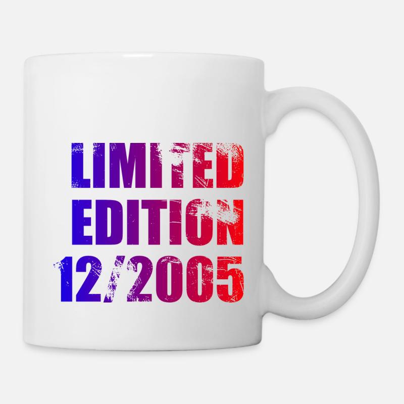 18. Geburtstag Limited Edition 12/2005 - Tasse - Weiß
