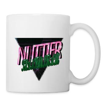 gift idea present couples dinosaur lover - Tasse - Weiß - Rechts