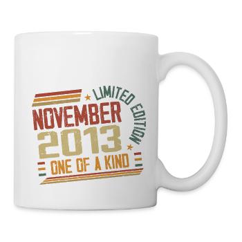 Awesome Since November 2013 Birthday Gift - Mug - white - Right
