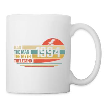 Meilleur Papa Du Monde Depuis 1994 Fête Des Pères - Mug blanc - blanc - Droite