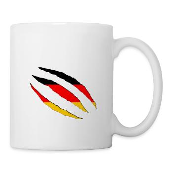 Deutschland - Tasse - Weiß - Rechts