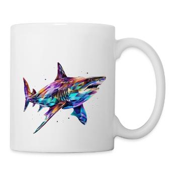 Shark T-Shirt, Sea Animal, Shark Gift - Mug - white - Right