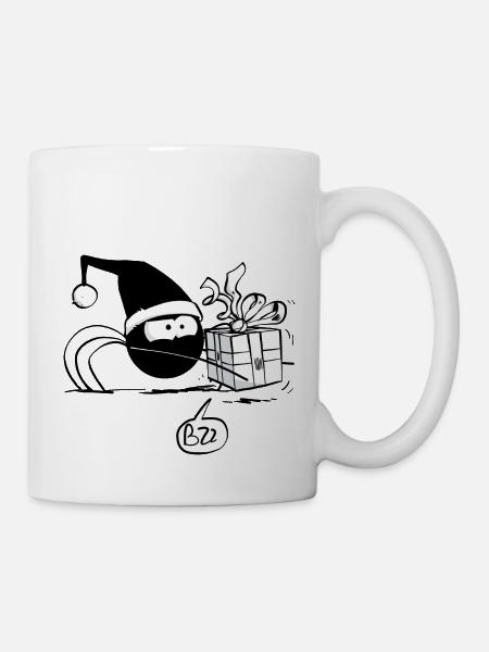 Beth die Spinne - Das Weihnachtsgeschenk - Tasse - Weiß
