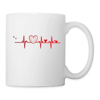 Heartbeat - Mug - white - Right