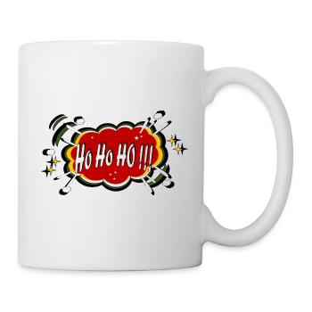 Ho Ho Ho Weihnachten - Tasse - Weiß - Rechts