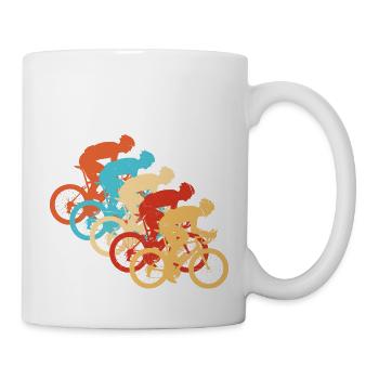 Road Bike Road Bike Road Cycling Road Cyclist - Mug - white - Right