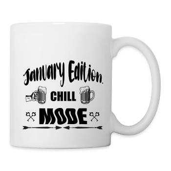 January Edition Chill Mode - Mug - white - Right