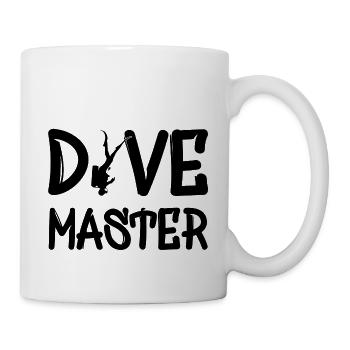 Dive Master - Tasse - Weiß - Rechts
