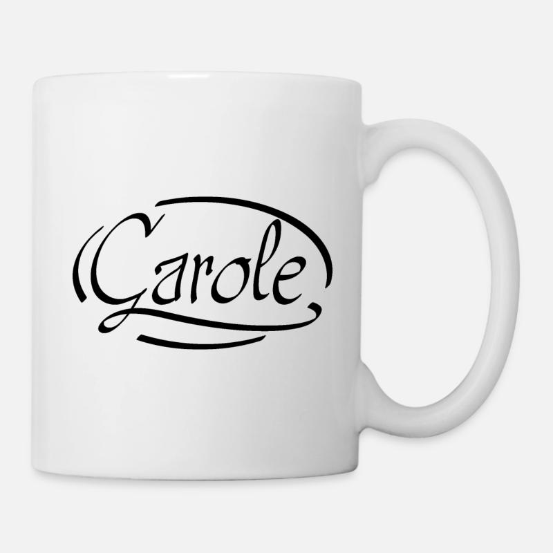 Carole - Mug blanc - blanc