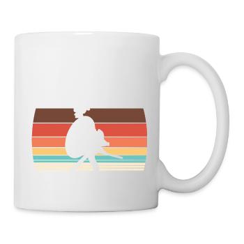 Voyager 1977 Retro Space Probe Mission - Mug - white - Right