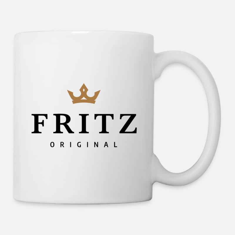 Fritz - Tasse - Weiß
