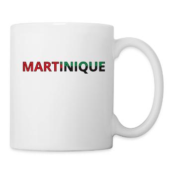 Drapeau Martinique - Mug blanc - blanc - Droite