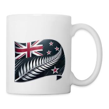 Neuseeland Aotearoa Kiwi 1 - Tasse - Weiß - Rechts