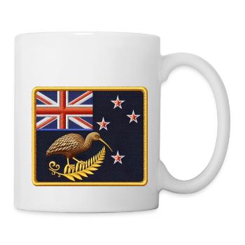 Nouvelle-Zélande Aotearoa Kiwi 23 - Mug blanc - blanc - Droite