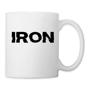 Bodybuilding Fitness Gym Iron - Tasse - Weiß - Rechts
