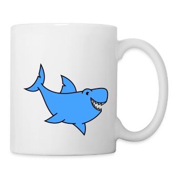 hai comic - Tasse - Weiß - Rechts